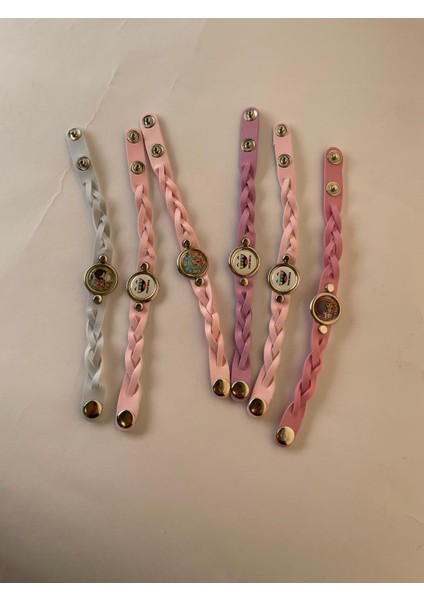 Deri bileklik TOCA-BOCA Temalı 6lı paket fırsatları