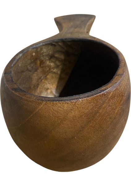 El Yapımı Ceviz Ağacı Kuksa Bardak – Model No: 18 indirimleri