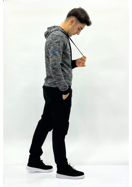 Aplikeli Kapüşonlu Sweat modelleri