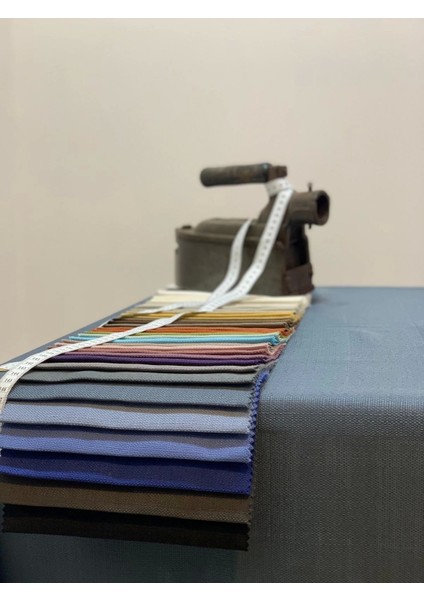 Nivemeshome Keten Trend Masa Örtüsü Indigo Apm fiyatları