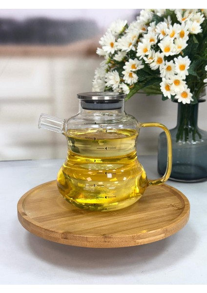 Cam Yağdanlık 1000 ml