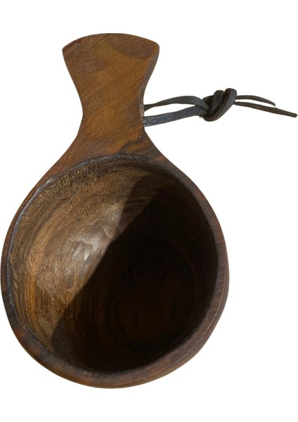 El Yapımı Ceviz Ağacı Kuksa Bardak – Model No: 19 indirimleri