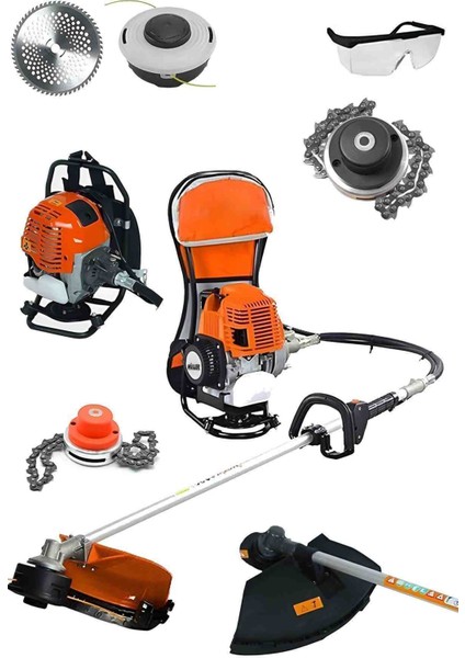 6 Hp Sırt Tipi Benzinli Tırpan Güçlü Ot Çalı Biçme Motorlu Sınıfının En Iyisi fiyatları
