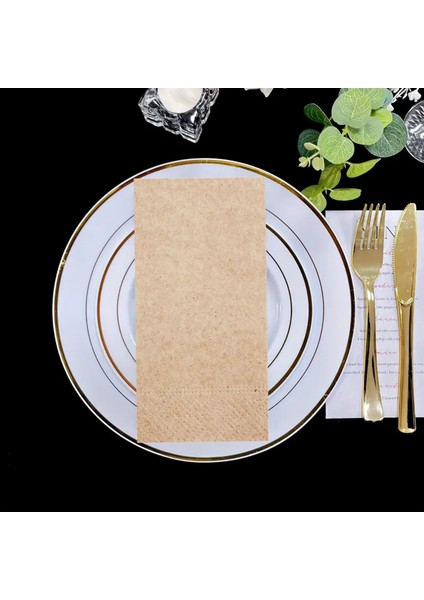 Garson Katlama Peçete Kraft 33X33 - 100 Adet fırsatları