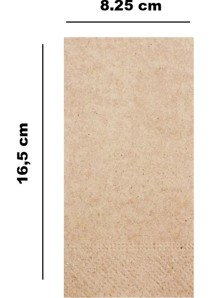 Garson Katlama Peçete Kraft 33X33 - 100 Adet indirimleri