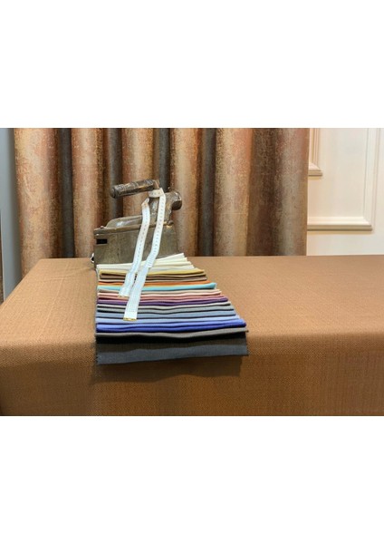 Nivemeshome Keten Trend Masa Örtüsü Kahve Apm fırsatları