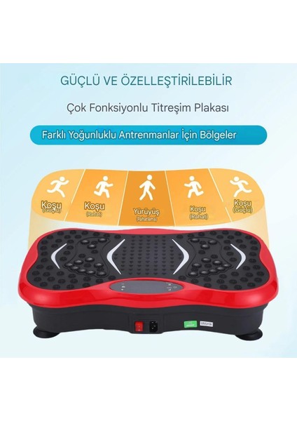 Titreşimli Plaka Platformu, Egzersiz Makinesi, Spor Için , Ayarlanabilir Hız Güç Vücut Şekillendirme Titreşimli Plaka , Kadınlar ve Erkekler Için modelleri