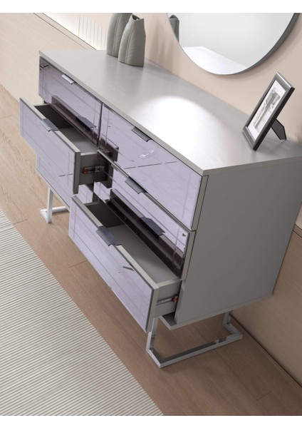 Nil %100 Mdf Köşe Yatak Odası Takımı
