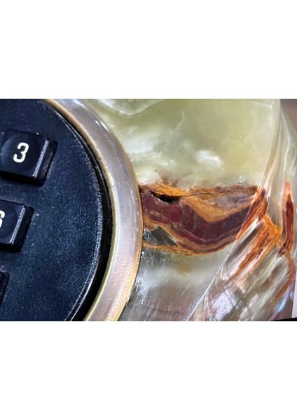 Avrupa Mermer Masaüstü Telefon - Çalışır Durumda - Göze Batmayan Ufak Bir Çatlağı