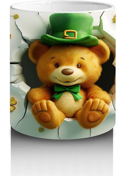 Şans Getiren Şapkalı Ayıcık – Baskılı Kahve Kupası modelleri