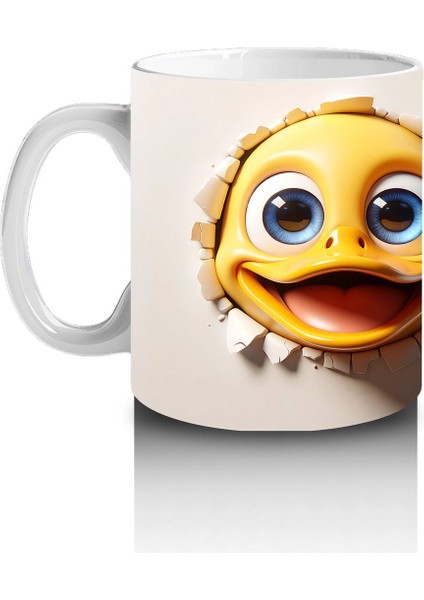 Sevimli Sarı Yüzler ve Komik Ifadeler – Baskılı Kahve Kupası fiyatları