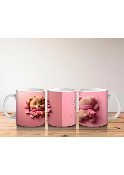 Sevimli Maskot ve Peluş Ayıcık – Baskılı Kahve Kupası indirimleri