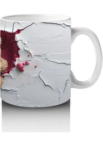 Kalpli Yastık Tutan Sevimli Ayıcıklar – Baskılı Kahve Kupası fırsatları