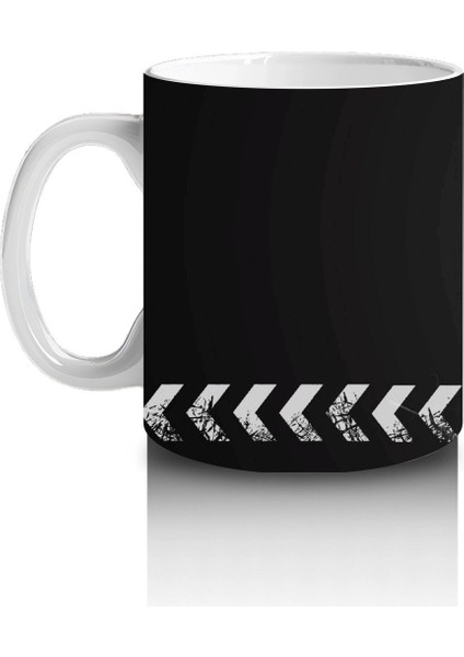 Siyah Zemin Üzerinde Kaplan Portresi – Baskılı Kahve Kupası fiyatları