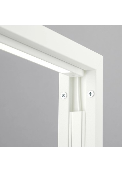 Mıttzon Panel Iskeleti 85 x 205 x 50 cm Beyaz Tekerlekli Ofis Düzenleyici fiyatları