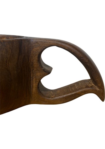 El Yapımı Ceviz Ağacı Kuksa Bardak – Model No: 22 fırsatları