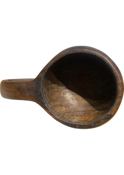 El Yapımı Ceviz Ağacı Kuksa Bardak – Model No: 22 indirimleri