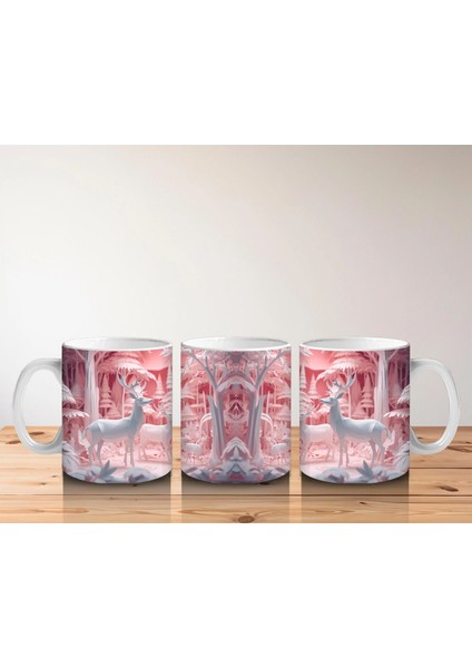 Kitaplık Önünde Oturan Meraklı Kedi – Baskılı Kahve Kupası indirimleri