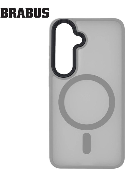 Samsung S25 Plus Anti-Shock Magsafe Özellikli Kenarları Yumuşak Buzlu Mat Fall Silikon Kılıf fiyatları