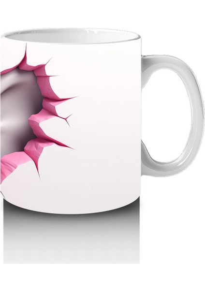 Kalpli Fon Üzerinde Sevimli Fil Maskot – Baskılı Kahve Kupası fırsatları