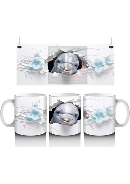 Çatlak Duvar Arasında Yunus – Baskılı Kahve Kupası