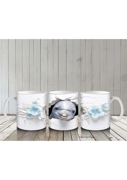 Çatlak Duvar Arasında Yunus – Baskılı Kahve Kupası