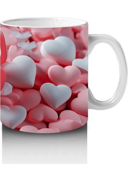 Kalplerin Arasında Uçan Şeffaf Kanatlı Kelebek – Baskılı Kahve Kupası fırsatları