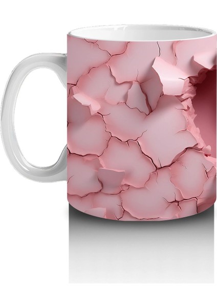 Pembe Doku Arasında Sevimli Ceylan - Baskılı Kahve Kupası fiyatları