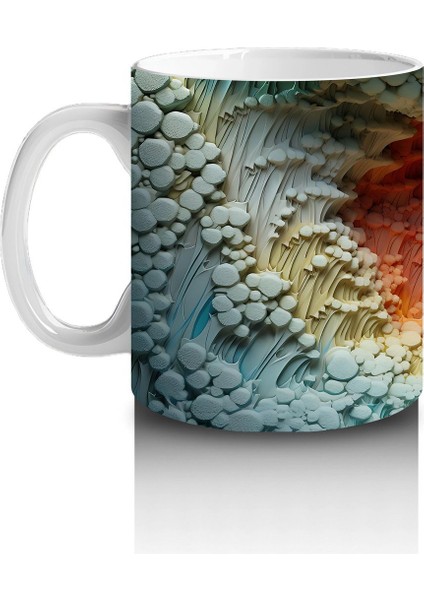 Yapraksı Dokular Üzerinde Tek Kelebek – Baskılı Kahve Kupası fiyatları