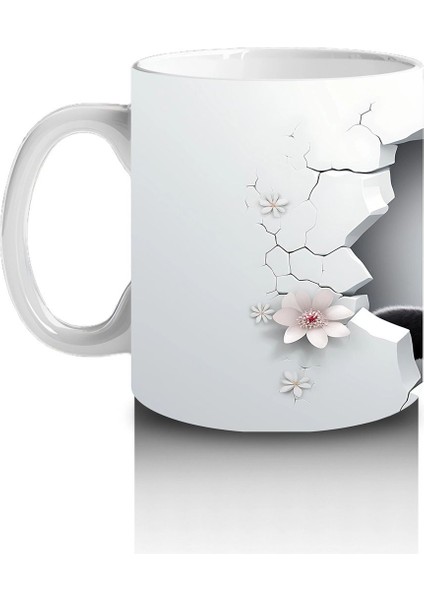 Sakura Çiçekleriyle Sevimli Penguen – Baskılı Kahve Kupası fiyatları