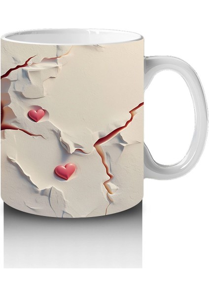 Kalpli Fon Üzerinde Sevimli Ayıcıklar – Baskılı Kahve Kupası fırsatları