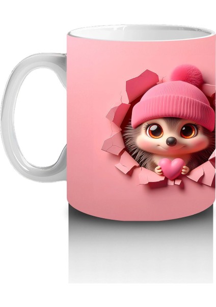 Pembe Elbiseli Oyuncak Kirpi – Baskılı Kahve Kupası fiyatları