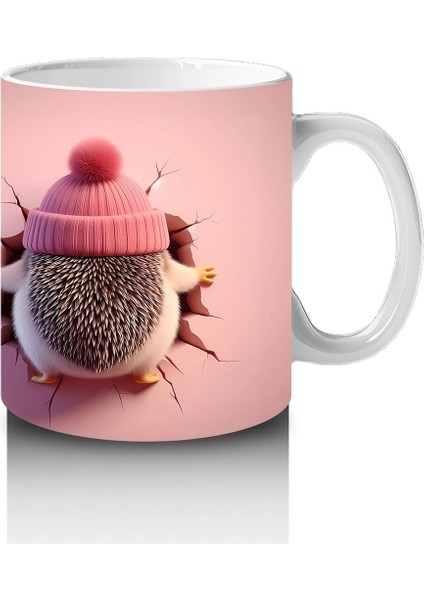 Pembe Elbiseli Oyuncak Kirpi – Baskılı Kahve Kupası fırsatları