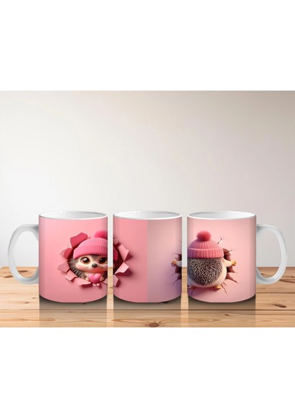 Pembe Elbiseli Oyuncak Kirpi – Baskılı Kahve Kupası indirimleri