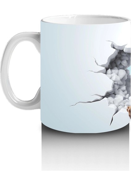 Çatlak Duvar Arasında Yavru Sincap – Baskılı Kahve Kupası fiyatları