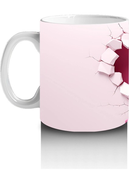 Kalpli Duvar Arasında Beyaz Kedi Yavrusu – Baskılı Kahve Kupası fiyatları