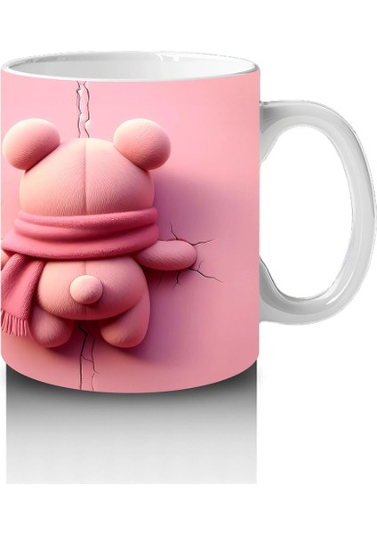Pembe Oyuncak Ayılar – Baskılı Kahve Kupası fırsatları