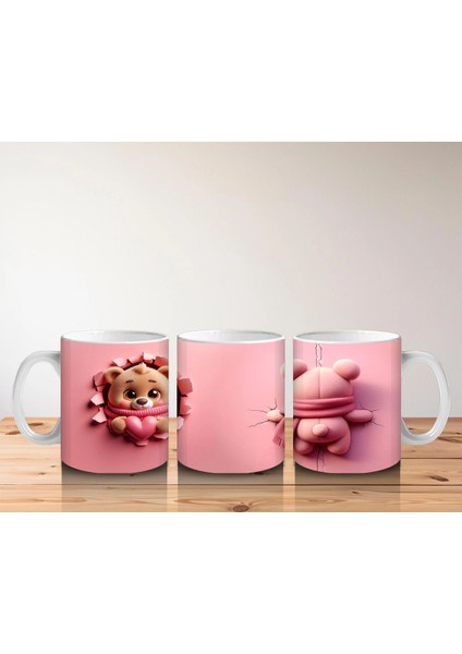 Pembe Oyuncak Ayılar – Baskılı Kahve Kupası indirimleri