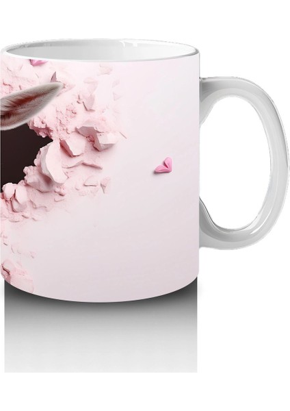 Kalpli Çatlak Arasından Bakan Keçi – Baskılı Kahve Kupası fırsatları