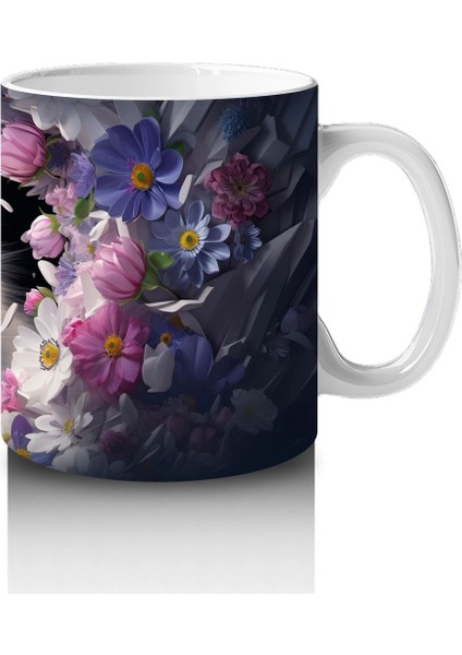 Gecede Parlayan Gözleriyle Tatlı Kedi – Baskılı Kahve Kupası fırsatları