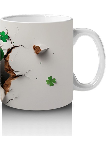 Şapkalı Köpek ve Bahar Yaprakları – Baskılı Kahve Kupası fırsatları