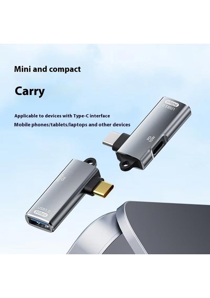 GA29 Type-C Metal Adaptör USB 3.0 5gbps Veri Aktarımı 100W Pd Şarj I-Phone Android Uyumlu fırsatları