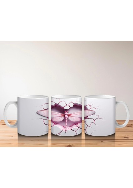 Kırık Duvar Arasında Zarif Yusufçuk – Baskılı Kahve Kupası indirimleri