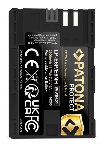 14205 Protect Canon LP-E6P Batarya fiyatları