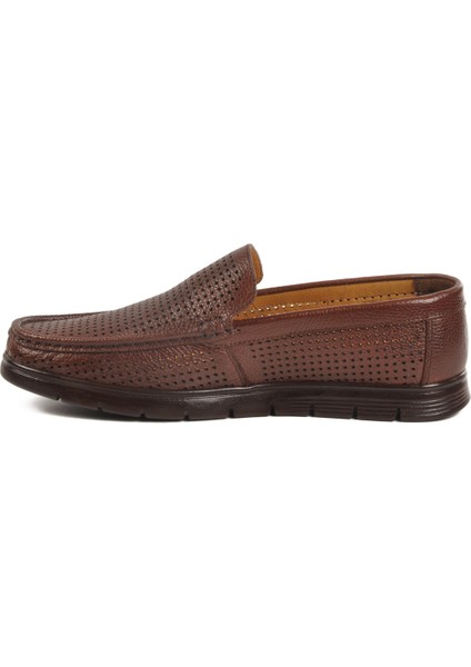 Taba Hakiki Deri Jel Tabanlı Erkek Günlük Ayakkabı 001 M fiyatları