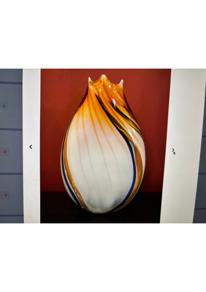Dev Boy Murano Vazo 39 cm Yükseklik 25 cm Eninde modelleri