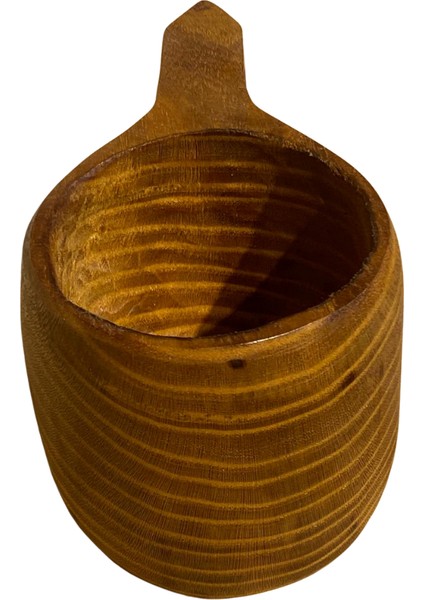 El Yapımı Dut Ağacı Kuksa Bardak – Model No: 24