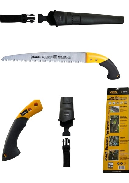 1750 Budama Testeresi Kılıflı 240 mm