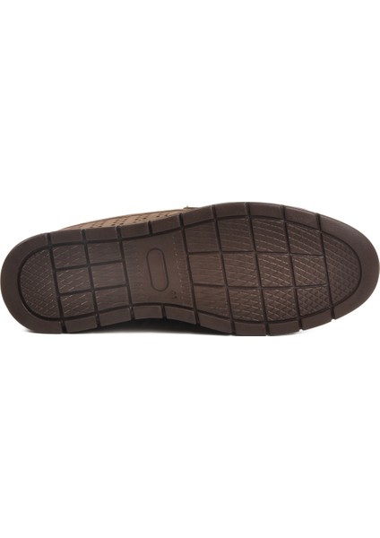 Kum Nubuk Hakiki Deri Jel Tabanlı Erkek Günlük Ayakkabı 005 M indirimleri