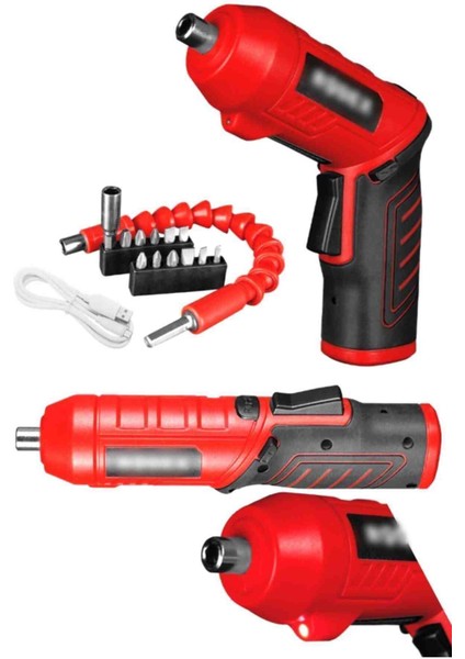 İyisi Yok Akülü Vidalama Şarjlı Tornavida 25 Parça Setli Matkap Bits Uç Düz Yıldız Torx modelleri